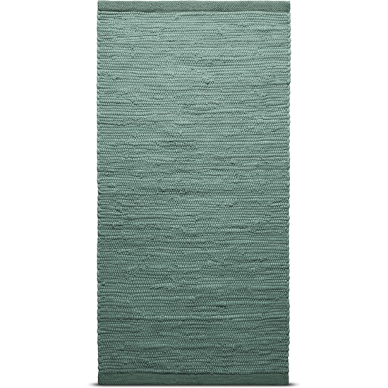 Rug Solid - Bomuldstæppe, jade - 140x200 cm.