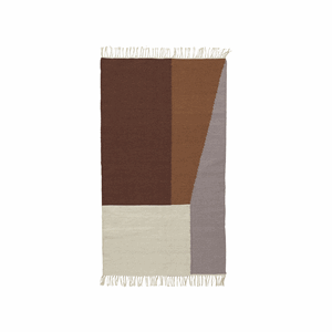 Image of Ferm Living - Tæppe - Kelim Rug Borders - Small