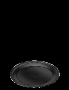 Knabstrup Keramik - tallerken Ø 19 cm black