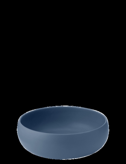 Knabstrup Keramik - Earth skål H 8 cm dusty blue