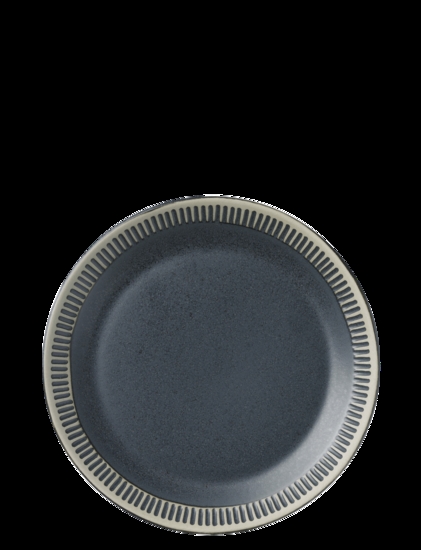 Knabstrup Keramik - Colorit tallerken Ø 19 cm dark grey