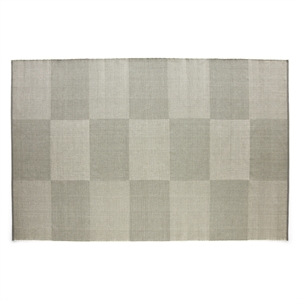 HAY - Tæppe Check Rug - Grey L/ Grå - 200 x 300 cm