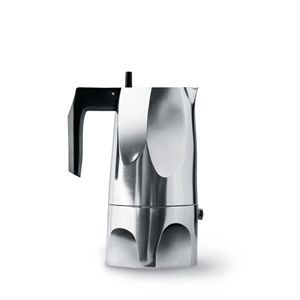 Image of Alessi espresso kande - Ossidiana i aluminium (medium)