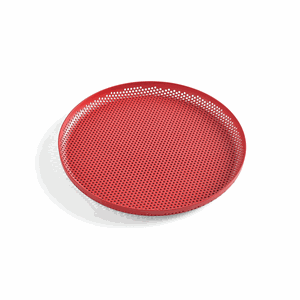 Image of HAY - Bakke "Perforated Tray" - Rød - Medium