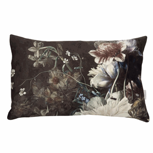 Image of Au Maison - Pude - Botanic Victorian - Black (30x40 cm)