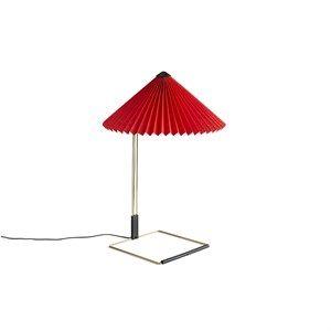 Køb HAY – Matin bordlampe – bright red skærm (large)