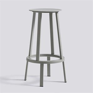 Image of HAY - Barstol "Revolver Stool H75 grey"