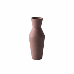 Image of Ferm Living - Vase "Sculpt Vase Corset" - Rust