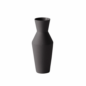 Image of Ferm Living - Vase "Sculpt Vase Corset" - Mørkegrå