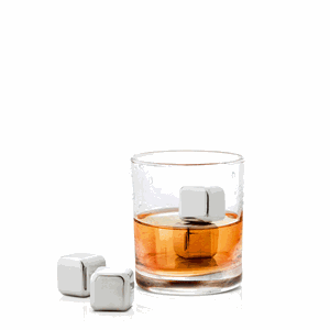 Image of Blomus - Rustfrit stål Ice Cubes 4 stykker Lounge