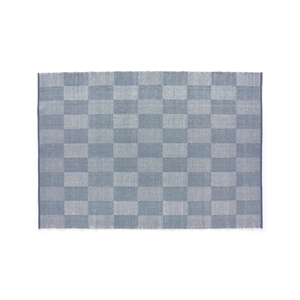 HAY - Tæppe Check Rug - Light Blue S/Lyseblå - 170 x 240 cm