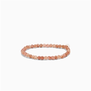 Soï - Sunstone - Krystal armbånd - 4 mm