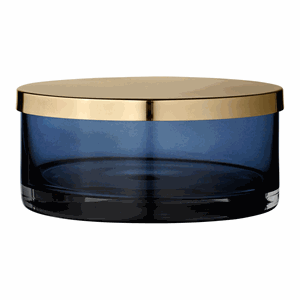 Image of AYTM - Tota boks - large - Navy/brass