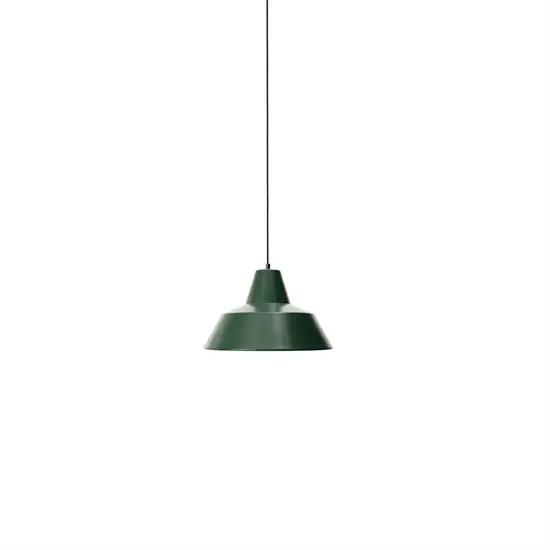 Made by Hand - Værkstedslampe i Ø 18 cm - Racing Green