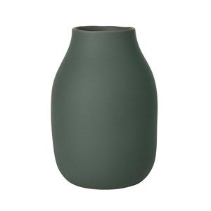 Image of Blomus - Vase - Colora - Agave Green/Støvet mørkegrøn