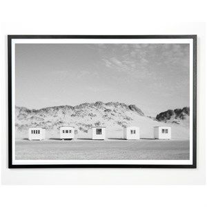 Image of Applicata - Plakat - Beach house - 30x40 cm