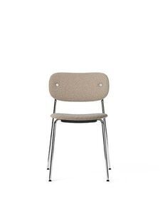 Audo Copenhagen - Co Dining Chair - Chrome Base - Sand/Lupo