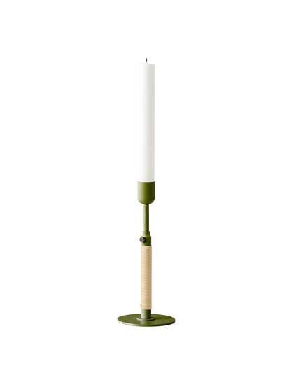 Audo Copenhagen - Duca Candleholder, Olive Green