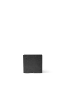 Audo Copenhagen - Plinth Cubic,  Nero Marquina - Sidebord