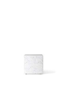 Audo Copenhagen - Plinth Cubic, Carrara - Sidebord