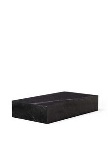 Audo Copenhagen - Plinth Grand, Nero Marquina - Marmor sofabord