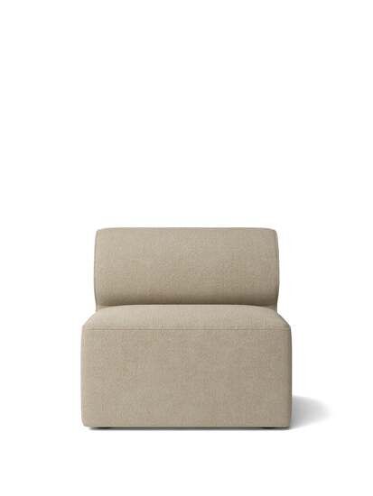 Audo Copenhagen - Eave Modular 86, Open Section, Depth 86cm, Upholstered With PC0T, EU - HR Foam, 02 (Beige) Bouclé, Bouclé, Audo