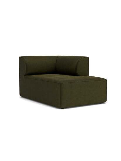 Audo Copenhagen - Eave Modular 86, Chaise Longue, 86x129 cm, Upholstered With PC1T, Right, EU - HR Foam, 1-3114-035 (Green), Champion, Champion, JAB