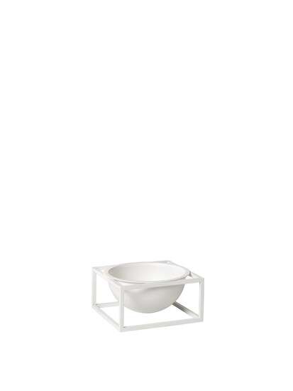 Audo Copenhagen - Kubus Bowl centerpiece, Small, White