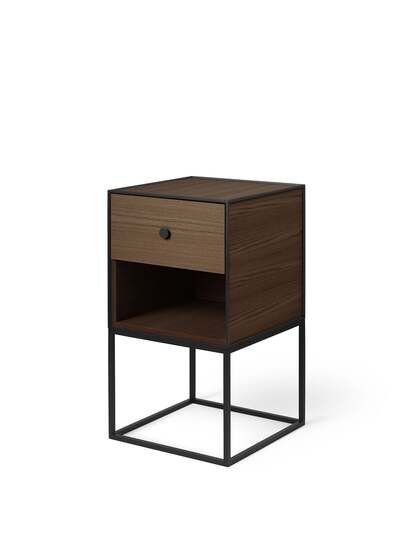 Audo Copenhagen - Frame Sideboard 35, smoked oak, with 1 drawer