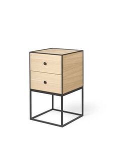 Audo Copenhagen - Frame Sideboard 35, oak, with 2 drawers