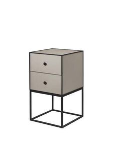 Audo Copenhagen - Frame sideboard 35 With 2 drawers, sand