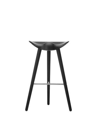 Audo Copenhagen - ML 42 Barstool, Black Stained Beech