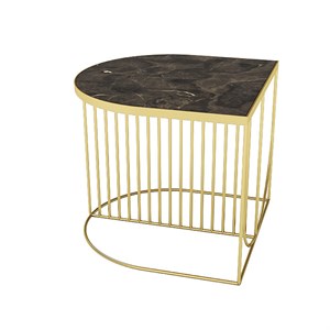 Image of AYTM - SINO Coffee Table - Guld & brun