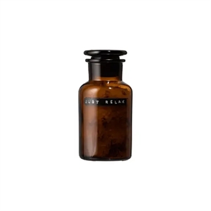 WELLmark - JUST RELAX Bath salts small apothecary jar