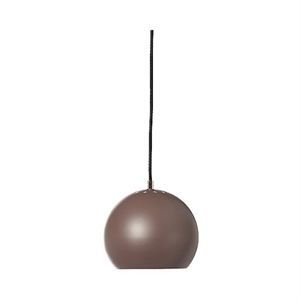 Image of Ball pendel - peppercorn mat (Ø 18 cm) med sort stofledning