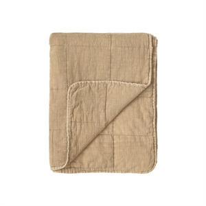 Chic Antique - Plaid - Vintage Quilt - Amber / Sand - 130x180 cm