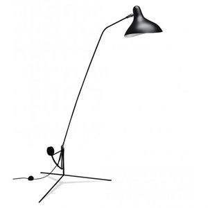 Image of Bernard Schottlander - Mantis S1 - gulvlampe - sort/sort