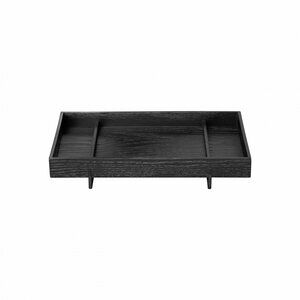 Blomus - Tray S - Black - ABENTO - H5 x L30 x W18 cm