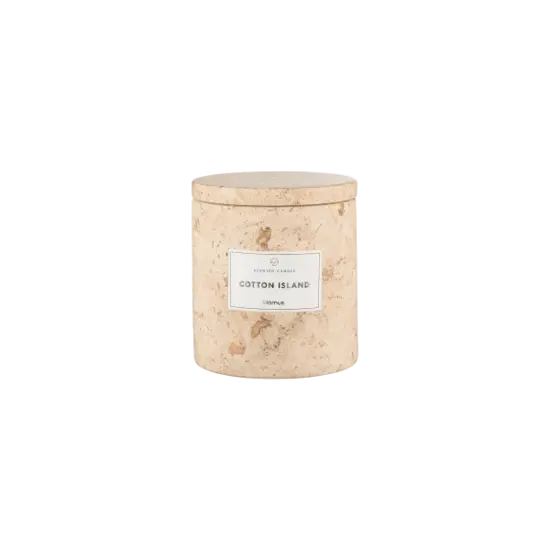 Blomus - Scented Candle -FRABLI-  Travertine  -  L