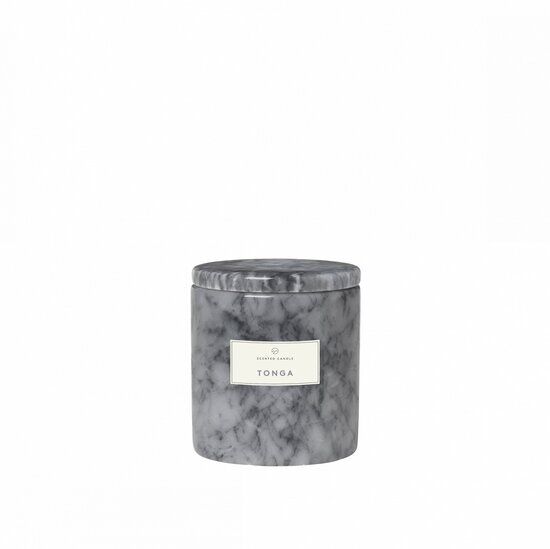 Blomus - Scented Marble Candle  - Sharkskin - FRABLE
