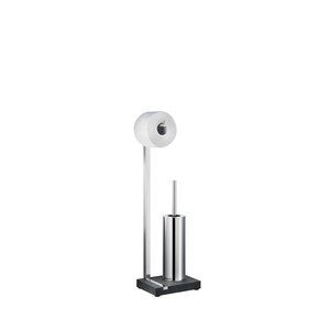 Blomus - Toilet Paper Holder and Brush  - polished  - MENOTO