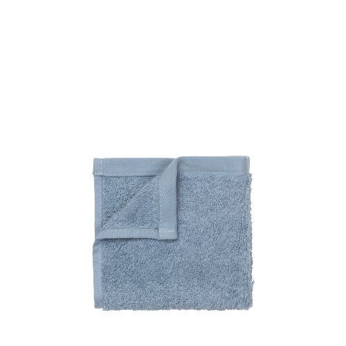Blomus - Set of 4 Guest Hand Towels - Ashley Blue - RIVA -
