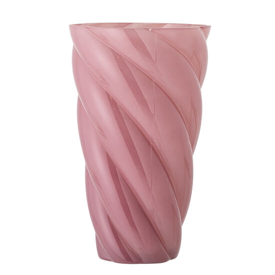 Bloomingville - Callo Vase, Rosa, Glas