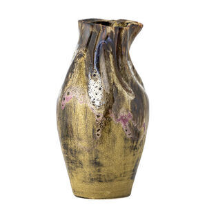 Bloomingville - Benoit Vase, Brun, Stentøj