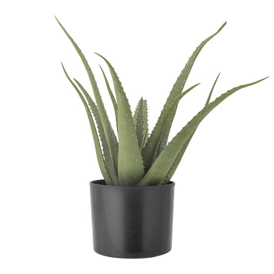 Bloomingville - Aloe Kunstig Plante - Grøn, Plastik