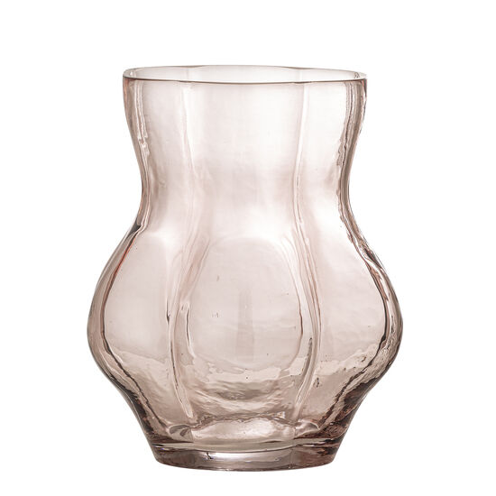 Creative Collection - Tava Vase, Rosa, Glas