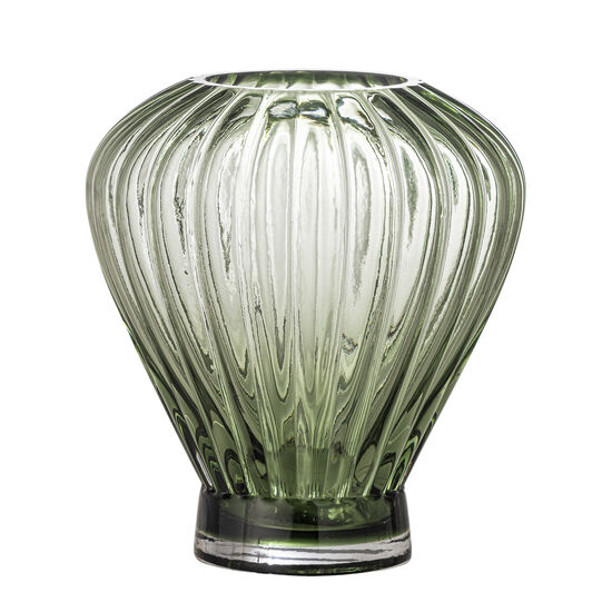 Creative Collection - Reeve Vase, Grøn, Glas