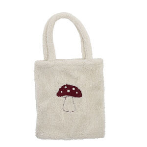 Bloomingville - Mushroom Taske, Hvid, Polyester