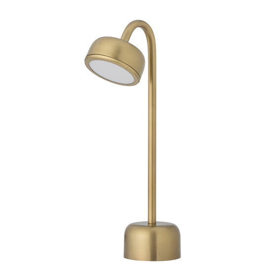 Bloomingville - Niko Portable Lampe, Genopladelig, Brass, Metal