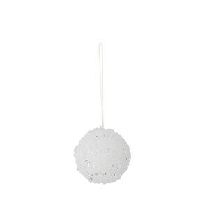 Bloomingville - Nicolet Ornament, Hvid, Plastik